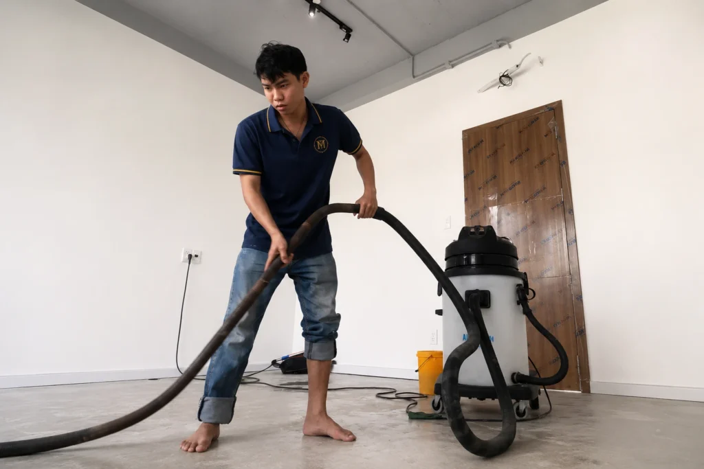 Nhân viên vệ sinh công nghiệp Cần Thơ