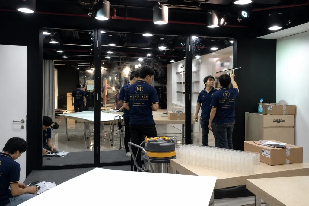 Nhân viên vệ sinh công nghiệp Cần Thơ