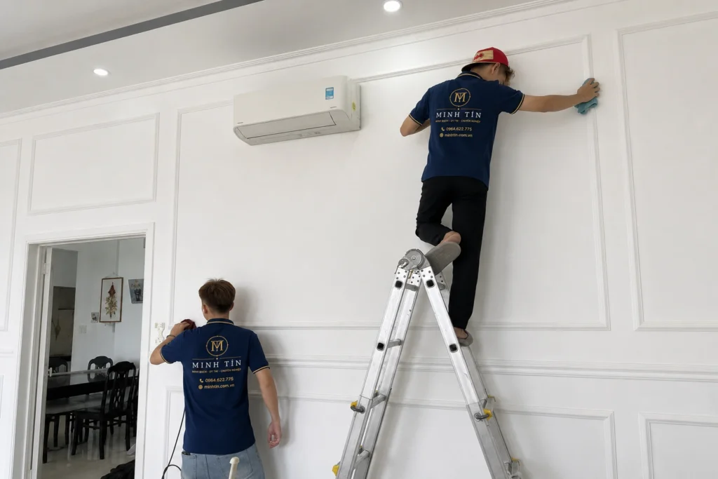 Nhân viên vệ sinh công nghiệp Cần Thơ