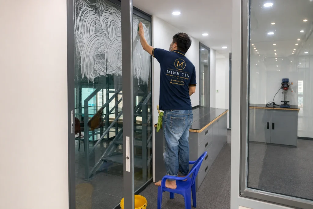 Nhân viên vệ sinh công nghiệp Cần Thơ