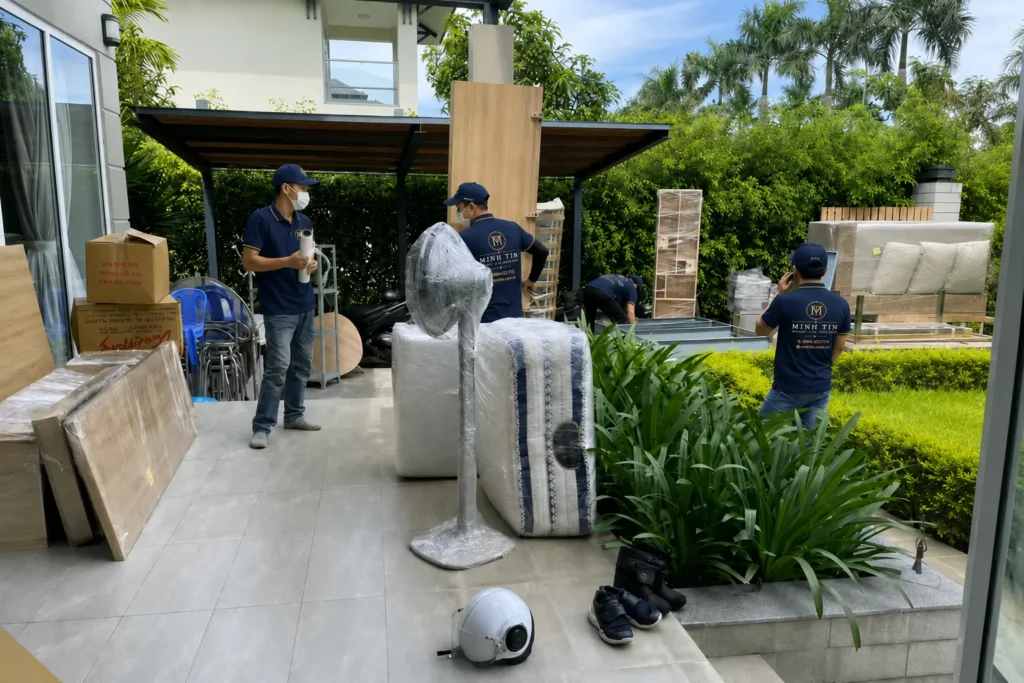 Nhân viên đóng gói tại Cần Thơ