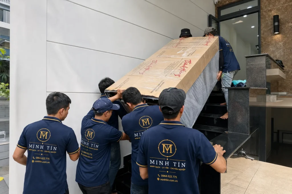 Nhân viên bốc xếp tại Cần Thơ